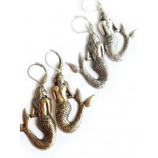 Antique Mermaid Earrings